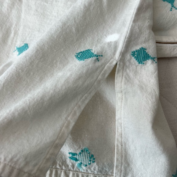 El Huarache 100% cotton casual pant suit. Cottage and grandma core vintage look - Picture 15 of 16